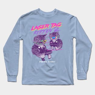 Laser Tag Kitten 2 Long Sleeve T-Shirt